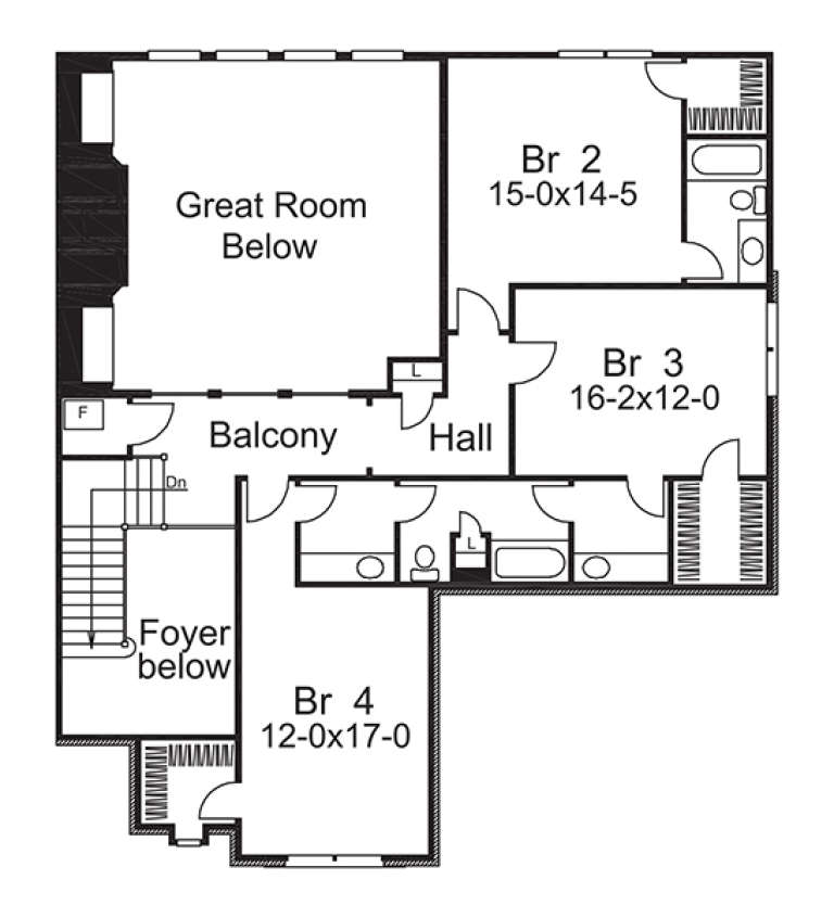 House Plan House Plan #17209 Drawing 2