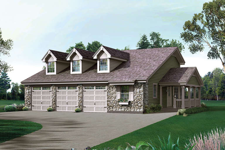House Plan House Plan #17211 Front Elevation