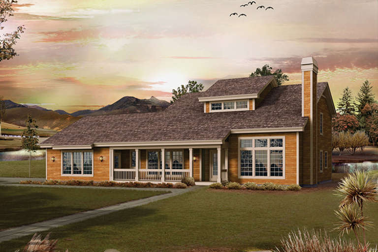 House Plan House Plan #17214 Front Elevation