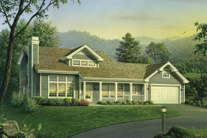 4 Bed, 3 Bath, 2365 Square Foot House Plan - #5633-00256
