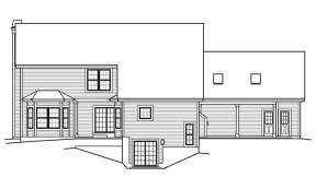Contemporary House Plan #5633-00258 Elevation Photo