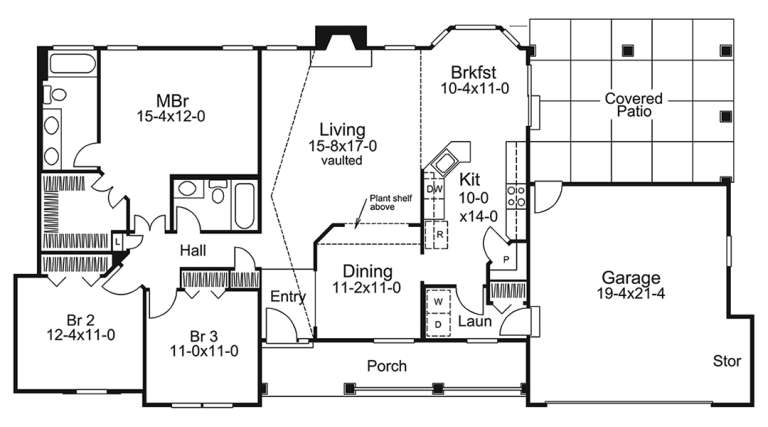 House Plan House Plan #17218 Drawing 1