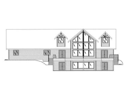 Northwest House Plan #039-00376 Elevation Photo