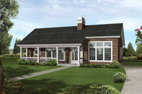 Country House Plan #5633-00261 Elevation Photo