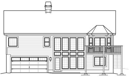 Country House Plan #5633-00261 Elevation Photo