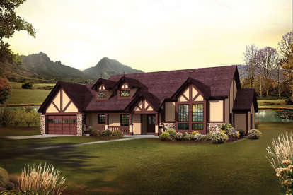 House Plan House Plan #17221 Front Elevation