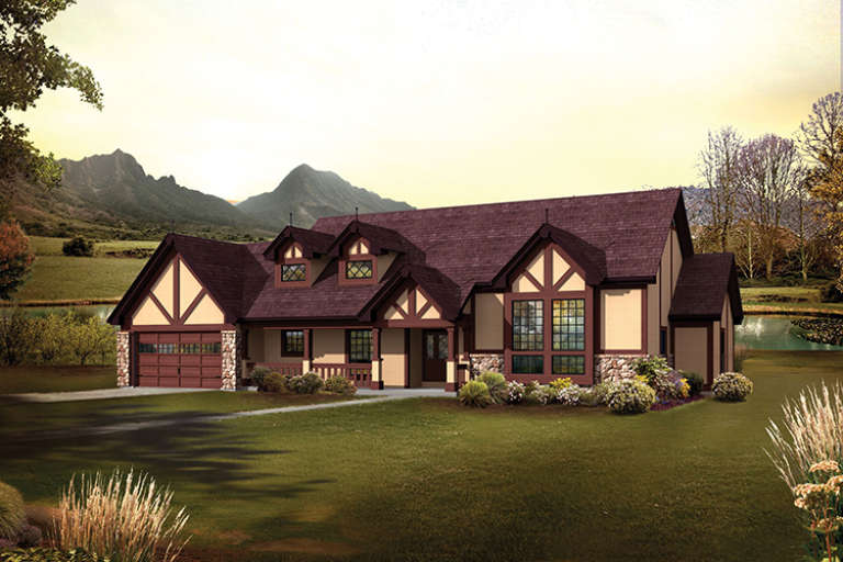 House Plan House Plan #17221 Front Elevation