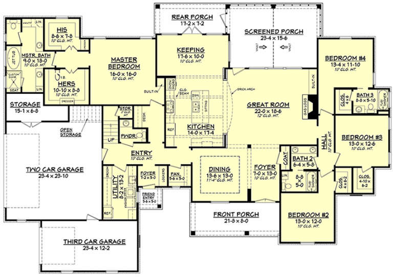 House Plan House Plan #17222 Drawing 1