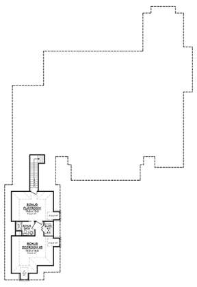 Bonus Floor Plan for House Plan #041-00129