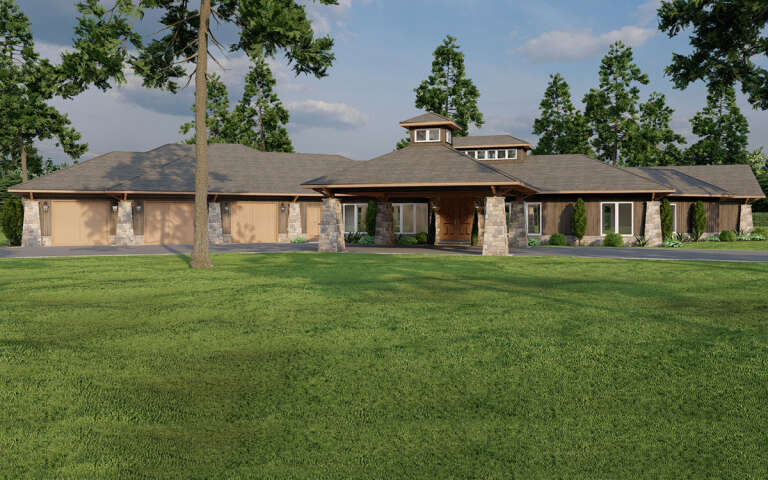 House Plan House Plan #17224 Front Elevation 
