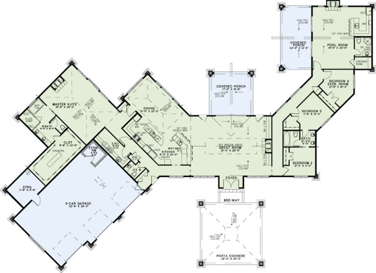 House Plan House Plan #17224 Drawing 1