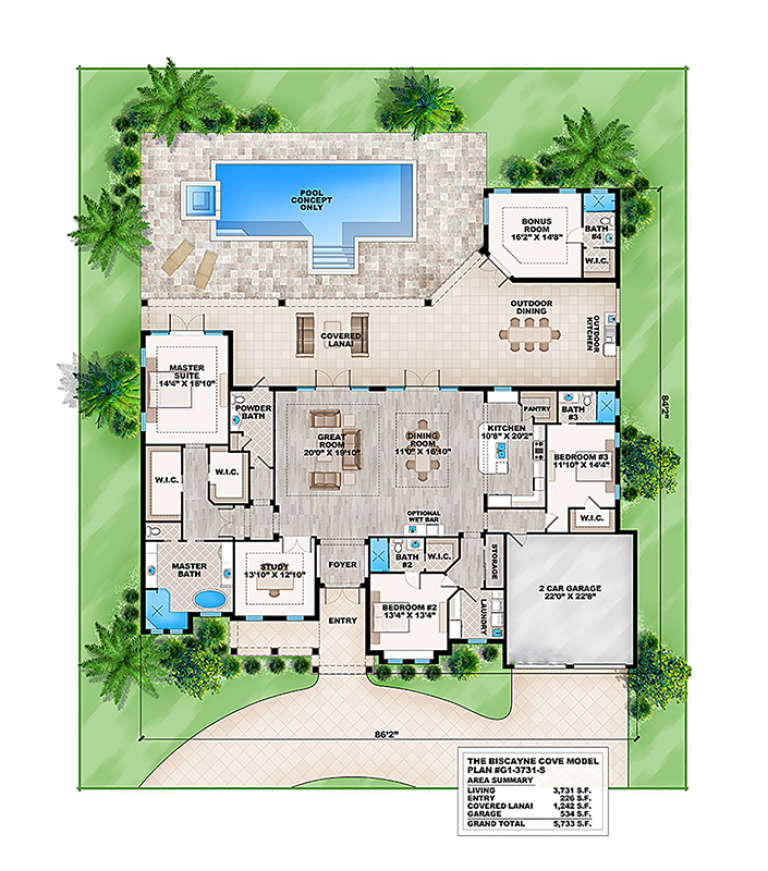 House Plan House Plan #17226 Drawing 1