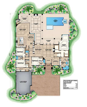 Main Floor Plan for House Plan #1018-00219