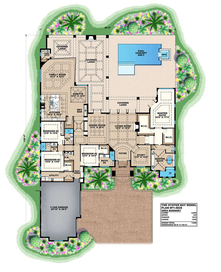 House Plan House Plan #17227 Drawing 1