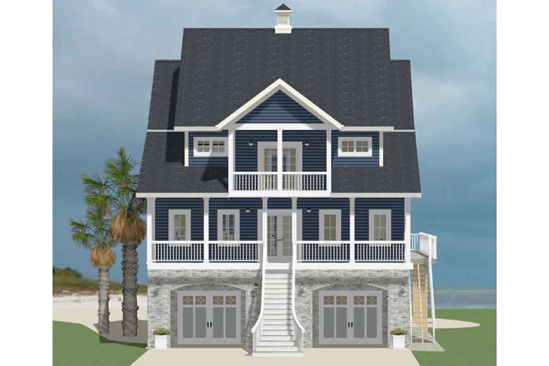 House Plan House Plan #17232 Front Elevation