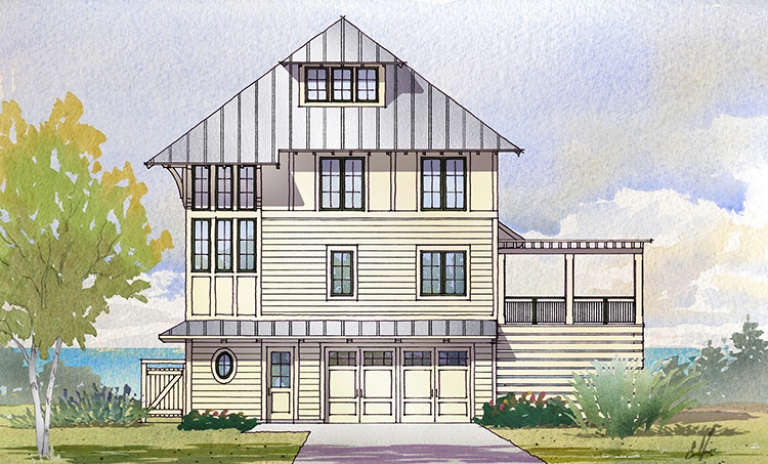 House Plan House Plan #17234 Front Elevation