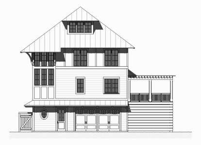 Cottage House Plan #1637-00118 Elevation Photo