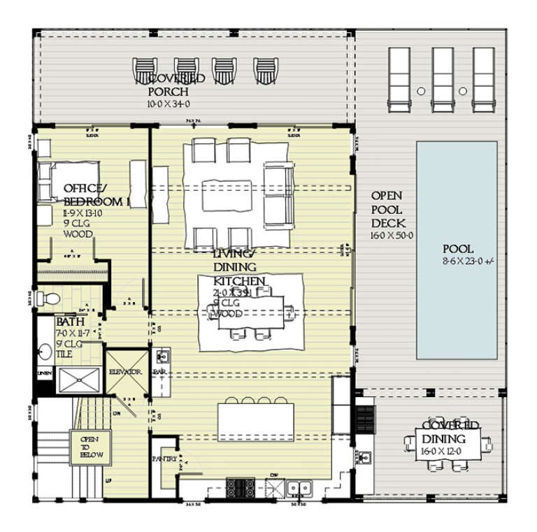House Plan House Plan #17234 Drawing 1