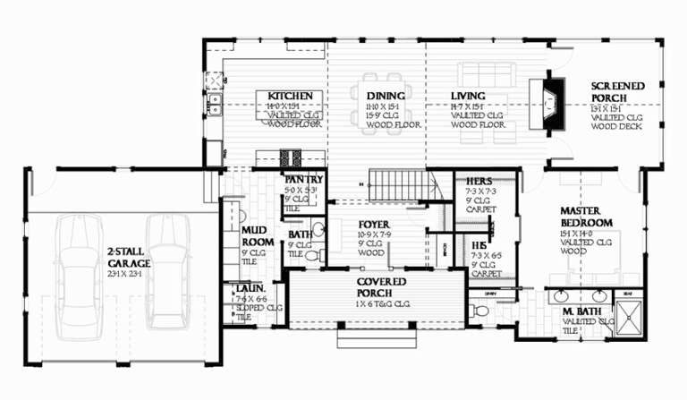 House Plan House Plan #17235 Drawing 1