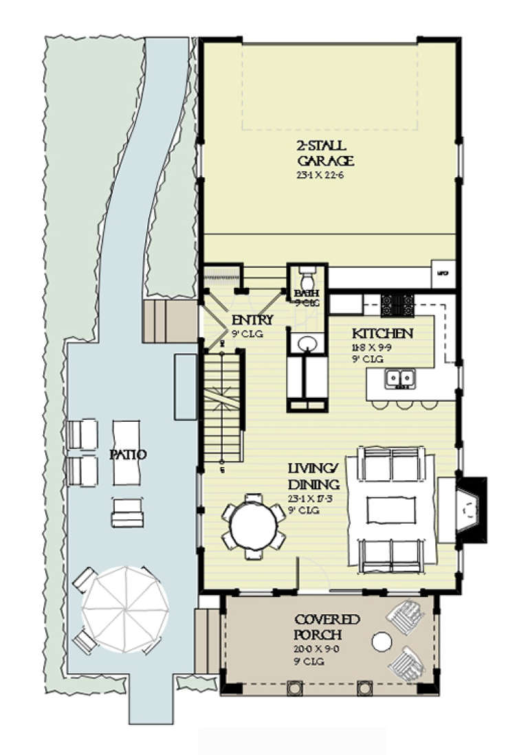 House Plan House Plan #17237 Drawing 1
