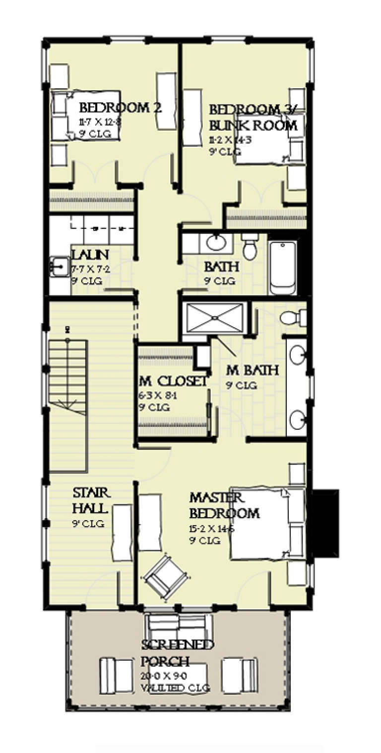 House Plan House Plan #17237 Drawing 2