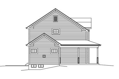 Country House Plan #5633-00263 Elevation Photo