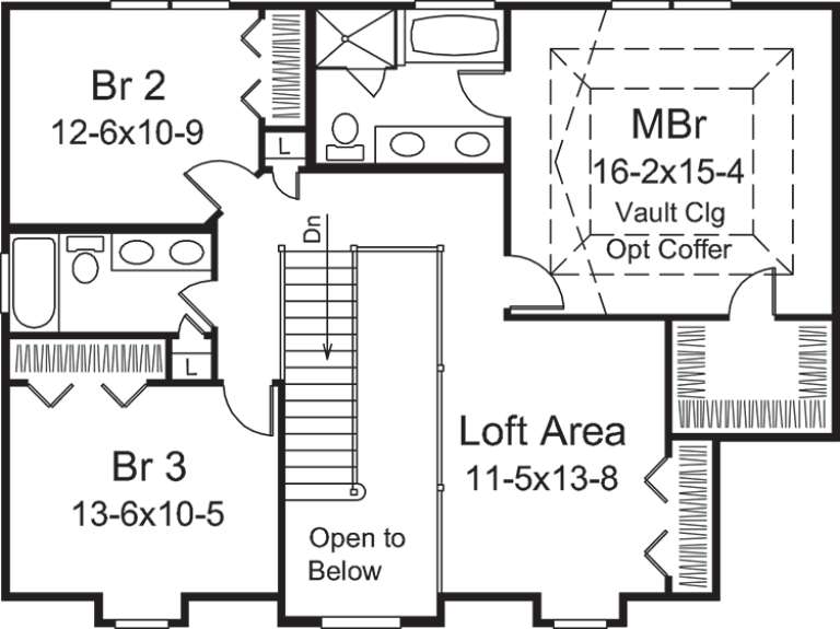 House Plan House Plan #17239 Drawing 2