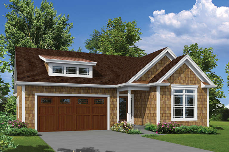 Country House Plan #5633-00264 Elevation Photo