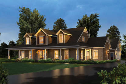 House Plan House Plan #17243 Front Elevation