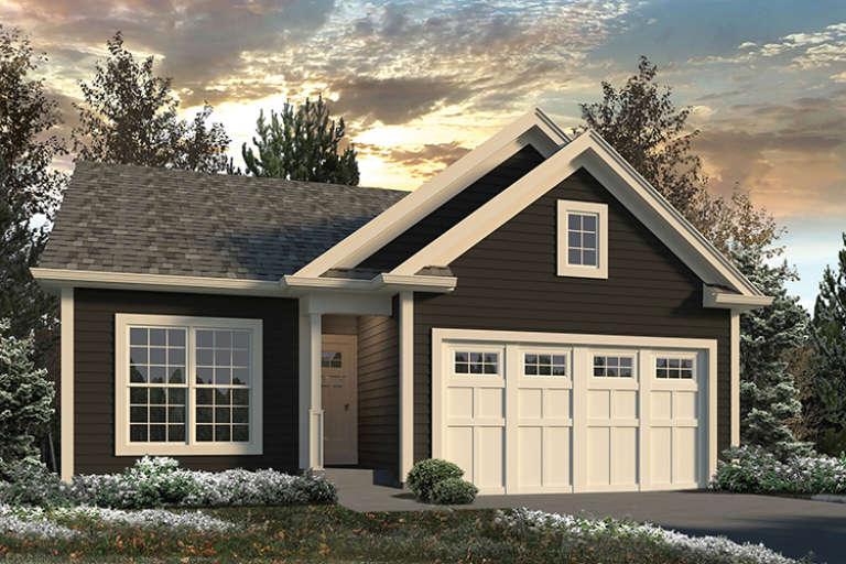 Craftsman House Plan #5633-00269 Elevation Photo