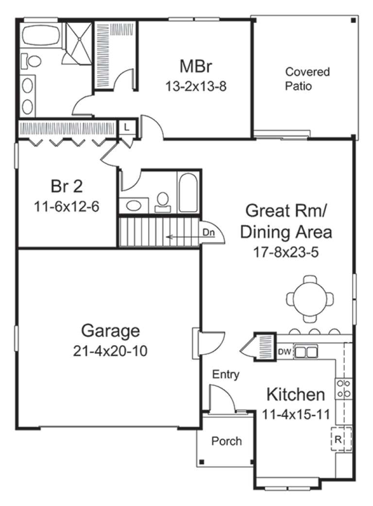 House Plan House Plan #17246 Drawing 1