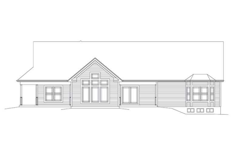 Country House Plan #5633-00271 Elevation Photo