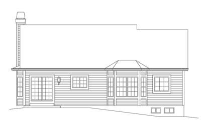 Country House Plan #5633-00272 Elevation Photo