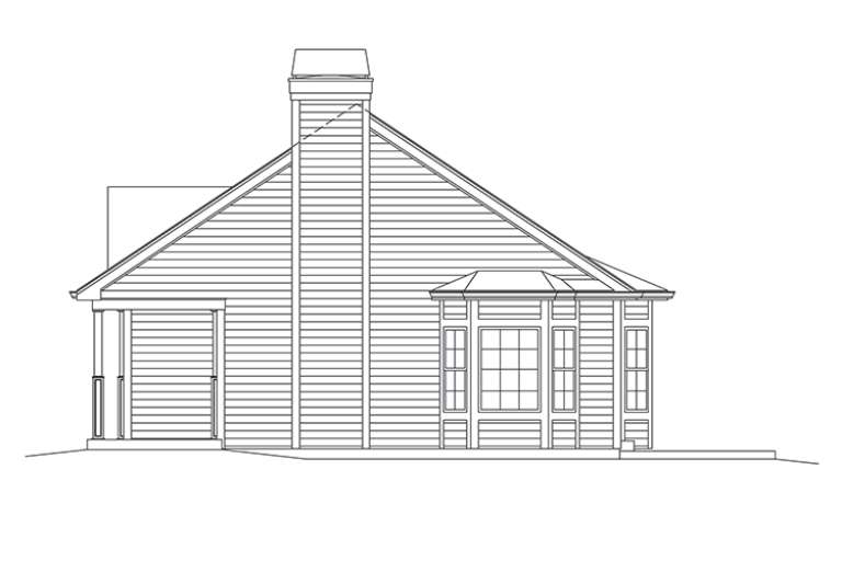 Country House Plan #5633-00272 Elevation Photo