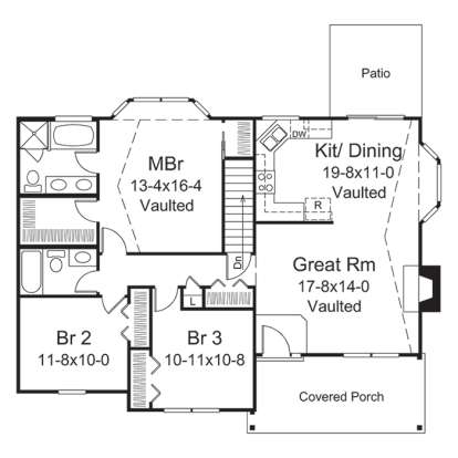 House Plan House Plan #17248 Drawing 1