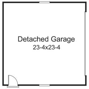 Garage for House Plan #5633-00272