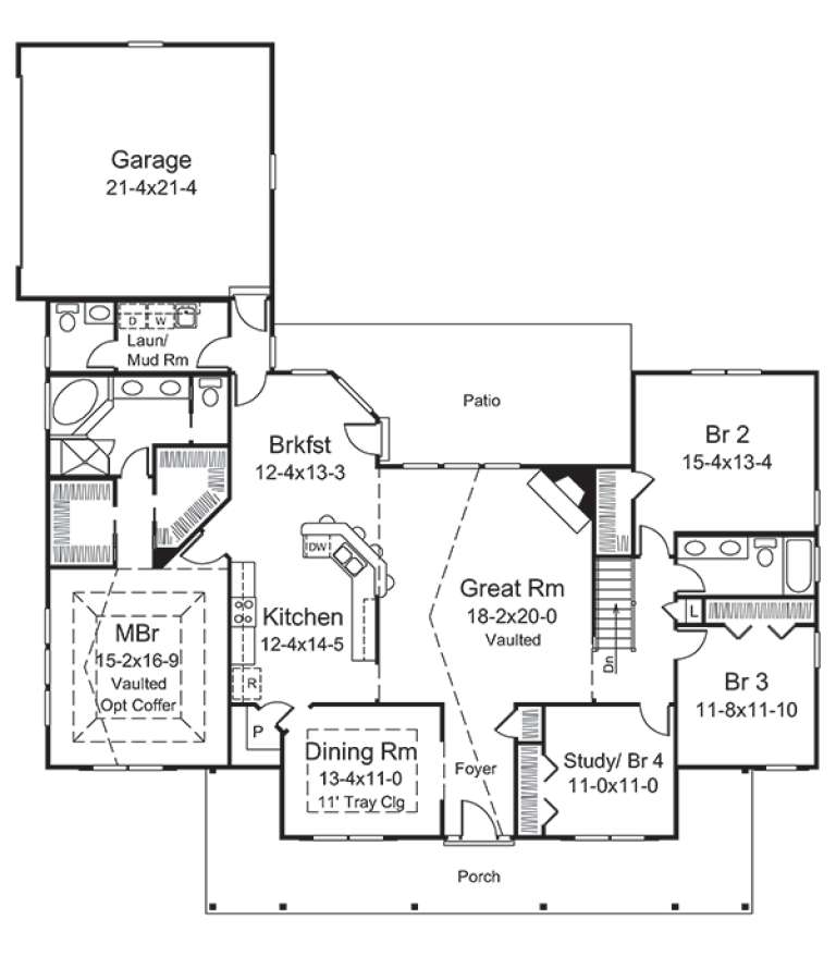 House Plan House Plan #17249 Drawing 1