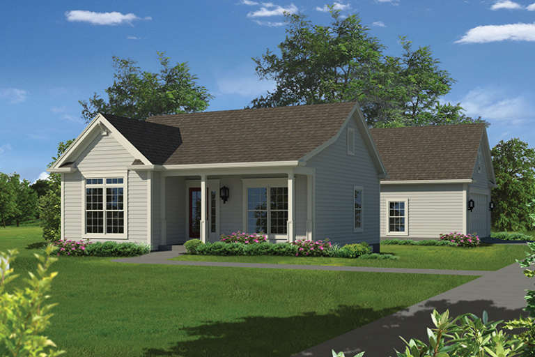 House Plan House Plan #17250 Front Elevation