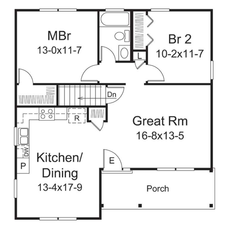 House Plan House Plan #17250 Drawing 1