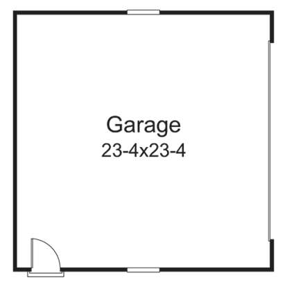 Garage for House Plan #5633-00274