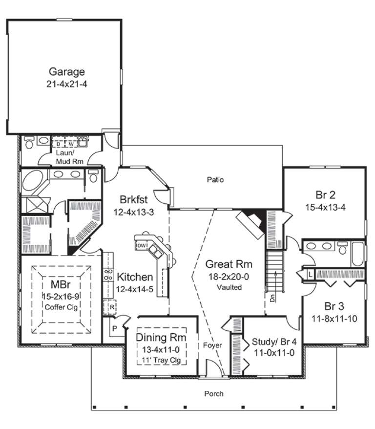 House Plan House Plan #17251 Drawing 1