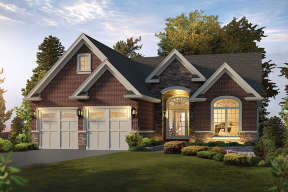 Craftsman House Plan #5633-00276 Elevation Photo