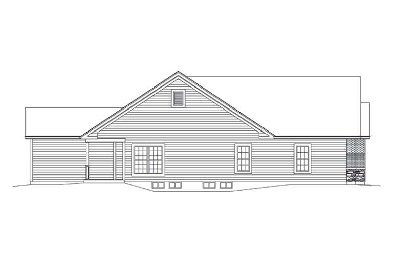 Craftsman House Plan #5633-00276 Elevation Photo