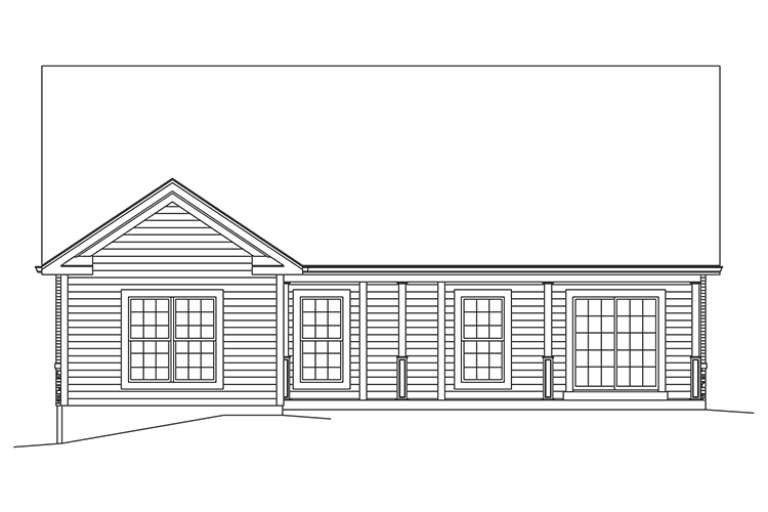Craftsman House Plan #5633-00276 Elevation Photo