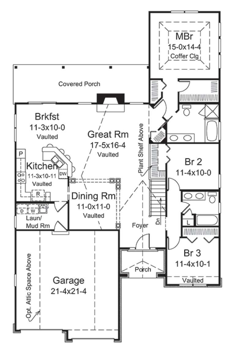 House Plan House Plan #17252 Drawing 1