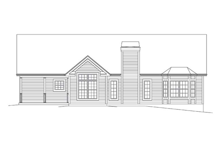 Country House Plan #5633-00277 Elevation Photo
