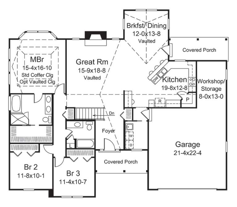 House Plan House Plan #17253 Drawing 1
