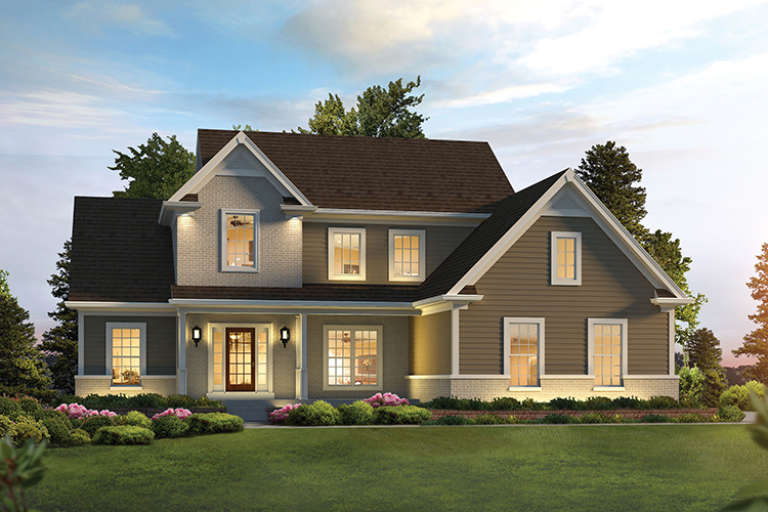 House Plan House Plan #17254 Front Elevation