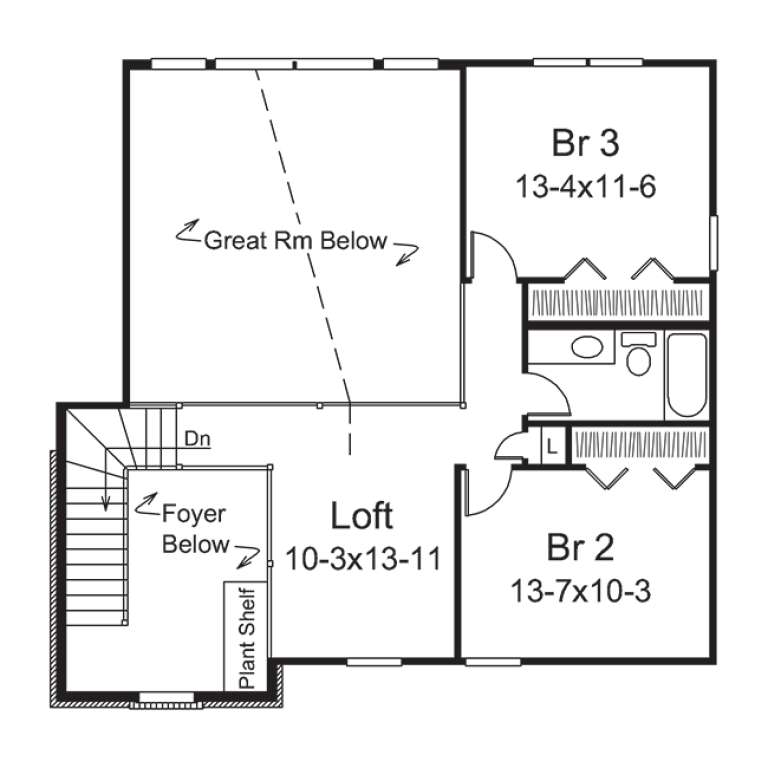 House Plan House Plan #17254 Drawing 2