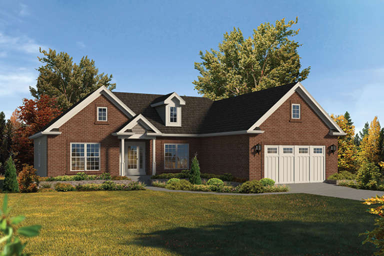 House Plan House Plan #17255 Front Elevation